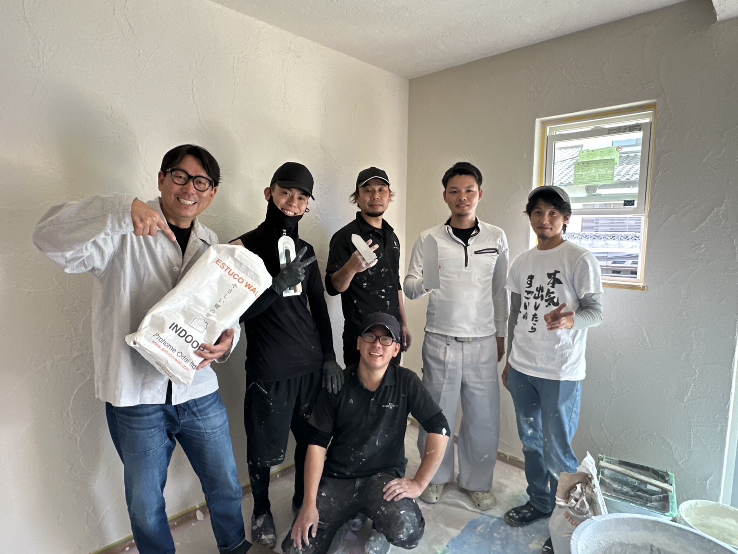 INDOOR施工　in 福岡